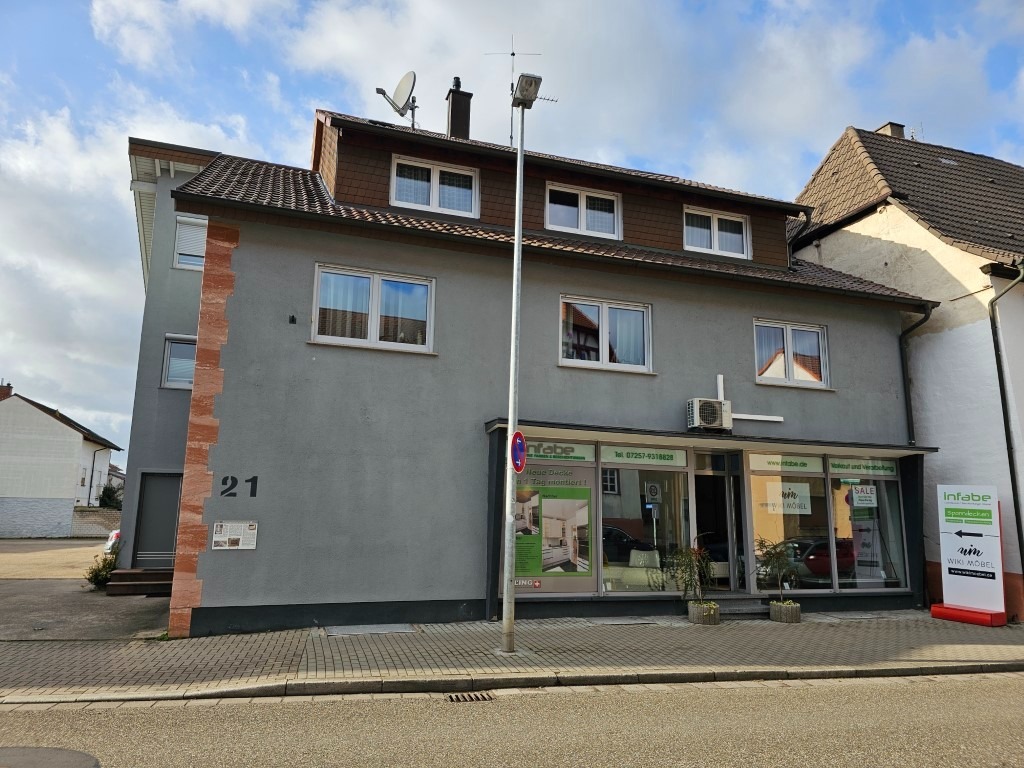 Immobilienangebot - Bruchsal - Alle - :NEU: RENDITE SOLL 7,60 % - Wohn- & Gechäftshaus in Untergrombach