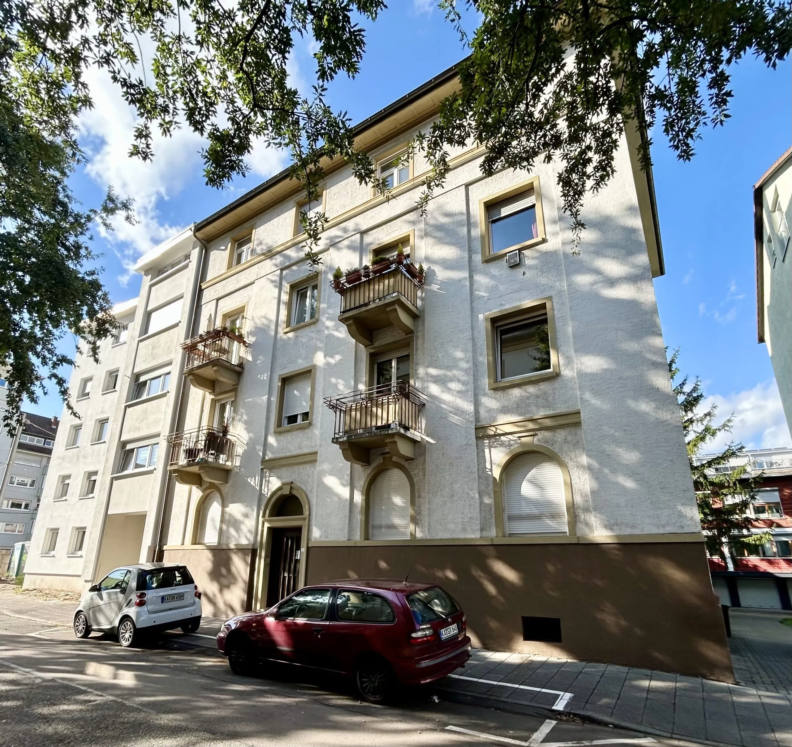 Immobilienangebot - Karlsruhe - Alle - Moderne 2-Zimmer-Wohnung mit Einbauküche und Tageslichtbad