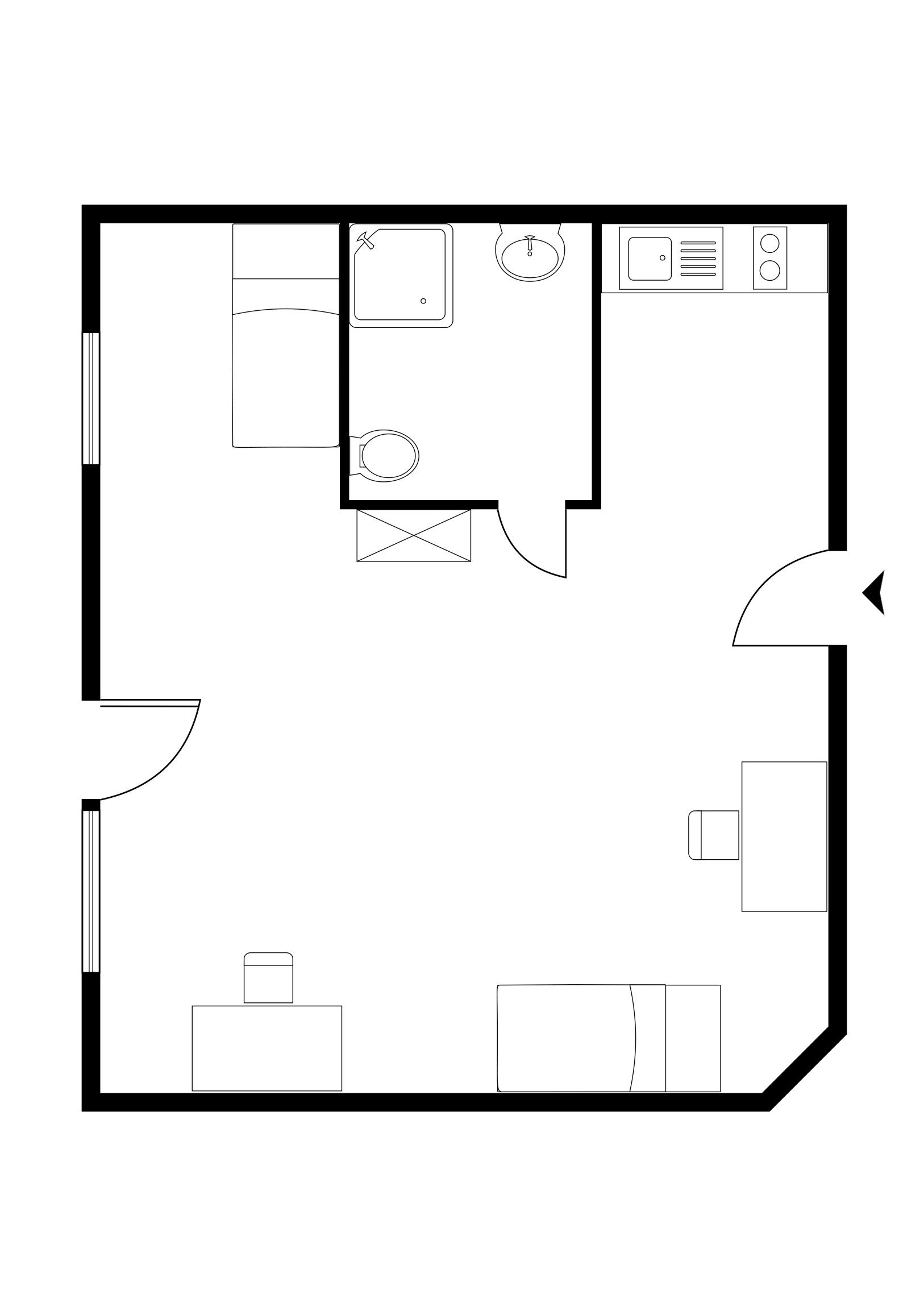 Immobilienangebot - Karlsruhe - Alle - Top Investment: 1-Zimmer-Wohnung mit Tiefgaragenstellplatz in gefragter Südstadtlage