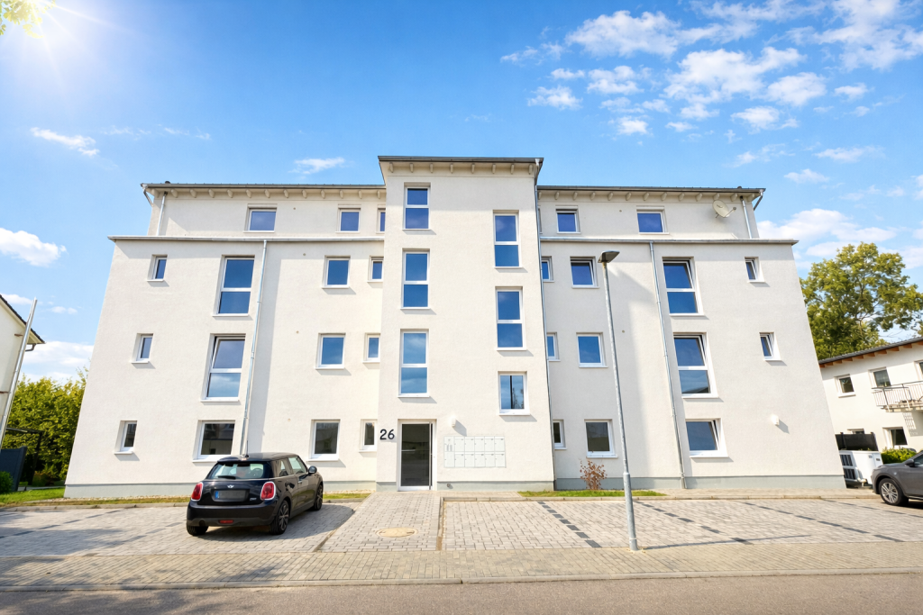 Immobilienangebot - Kraichtal - Alle - Moderne 3-Zimmer-Wohnung mit Balkon, Aufzug & 2 Stellplätzen