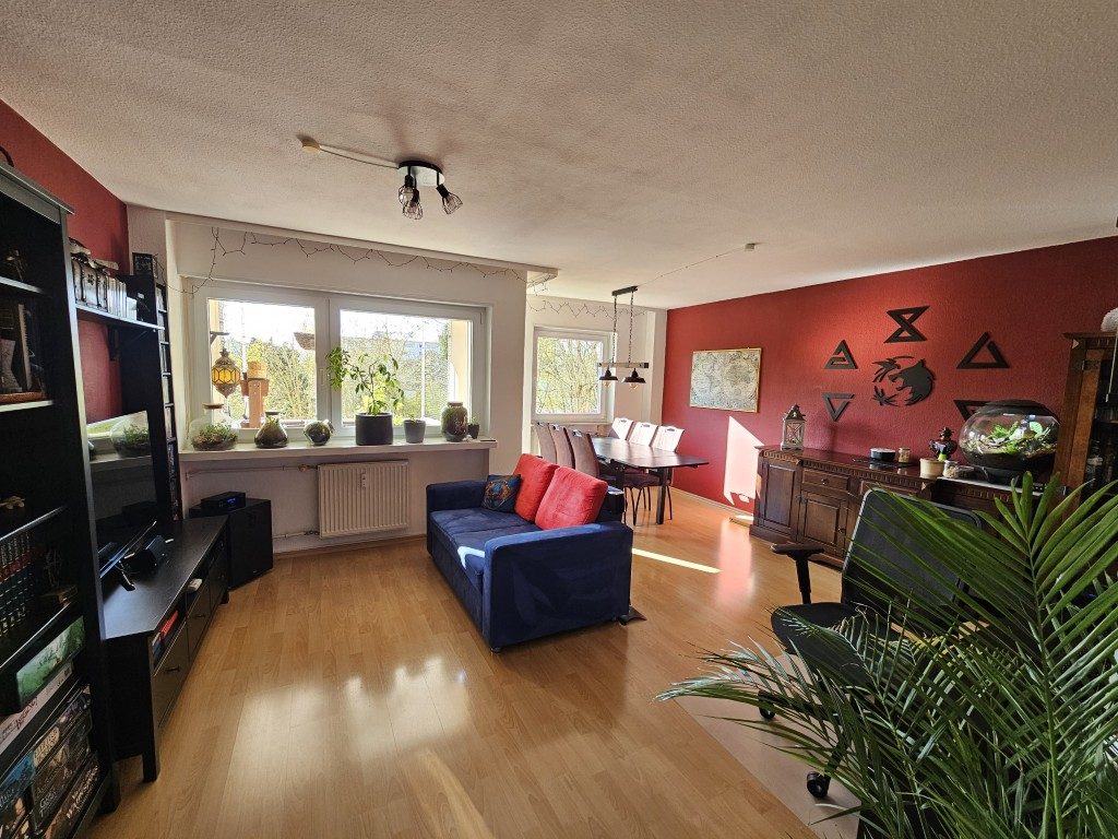 Immobilienangebot - Karlsruhe - Alle - Bezugsfrei in KA-Nordweststadt ++ 3-Zimmer-Wohnung mit Balkon, Aufzug & Garage