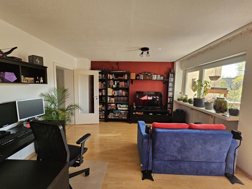 Immobilienangebot - Karlsruhe - Alle - Bezugsfrei in KA-Nordweststadt ++ 3-Zimmer-Wohnung mit Balkon, Aufzug & Garage