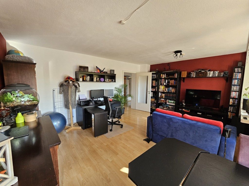 Immobilienangebot - Karlsruhe - Alle - Bezugsfrei in KA-Nordweststadt ++ 3-Zimmer-Wohnung mit Balkon, Aufzug & Garage