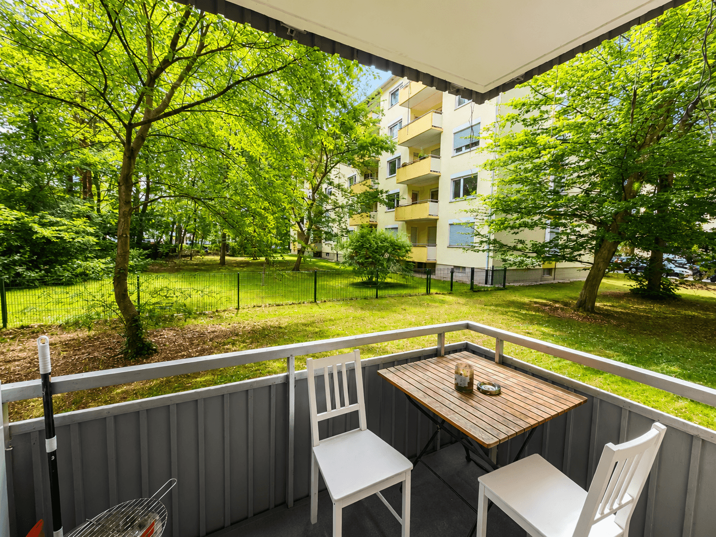 Immobilienangebot - Karlsruhe - Alle - Kapitalanlage mit Potenzial ! Helle 3 Zimmer EG Wohnung ++ zwei Balkone ++ Karlsruhe-Nordstadt ++