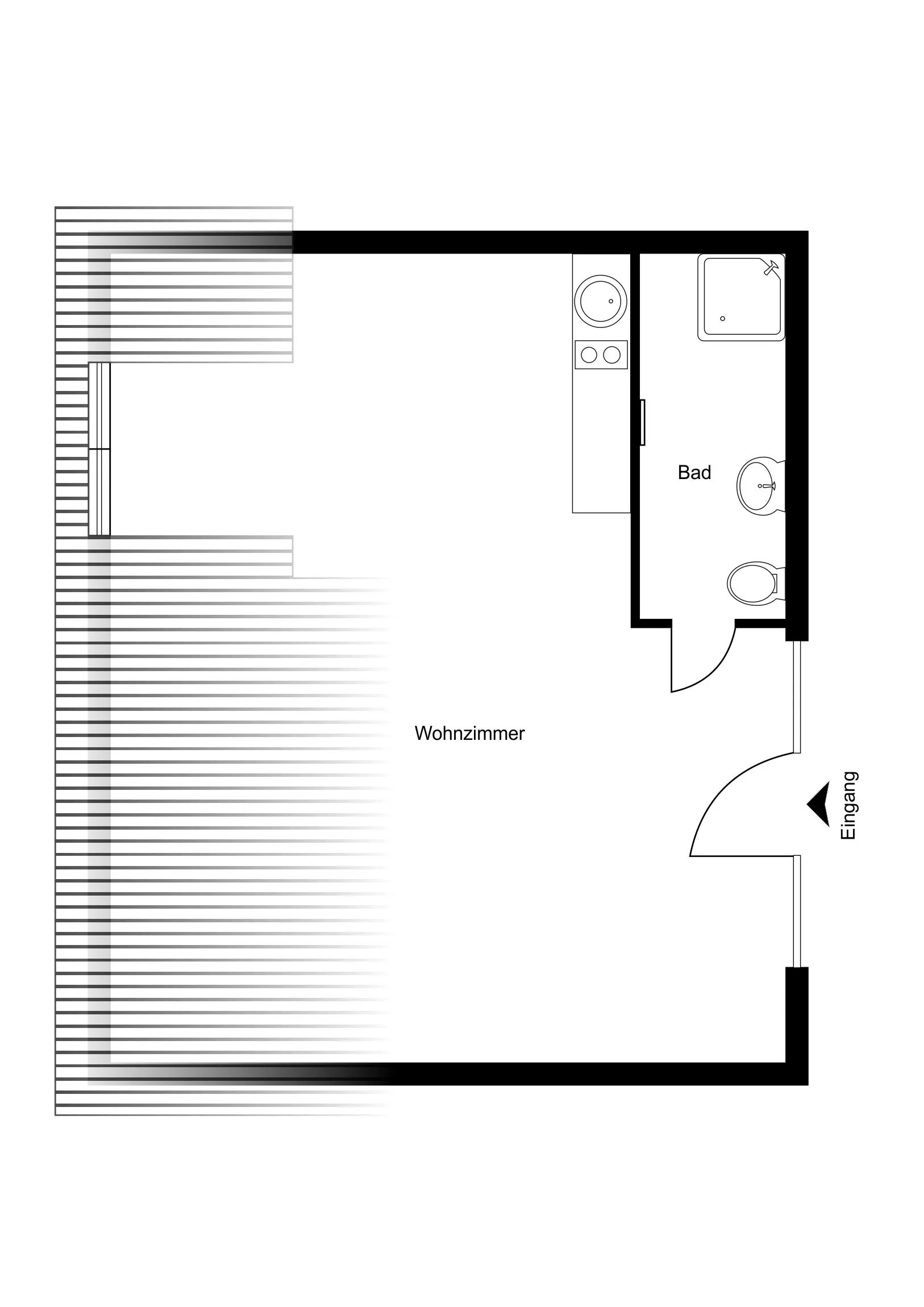 Immobilienangebot - Karlsruhe - Alle - Attraktive DG-Wohnung mit TG-Stellplatz – Interessante Kapitalanlage in der Karlsruher Südstadt