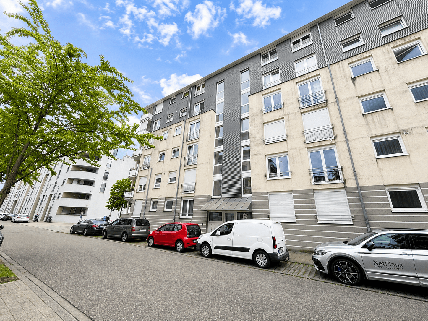 3LangAußenansicht Immobilienangebot - Karlsruhe - Alle - 96 m² Wohntraum im City Park mit eigenem Garten & Terrasse – frei zur Eigennutzung ab Feb.2027